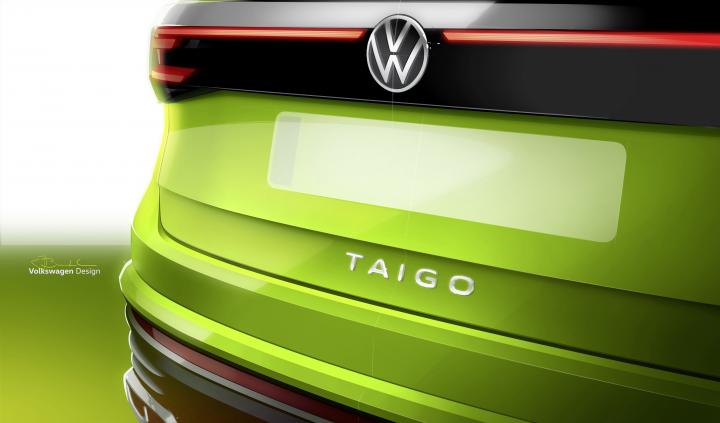Volkswagen Taigo crossover design sketches revealed 