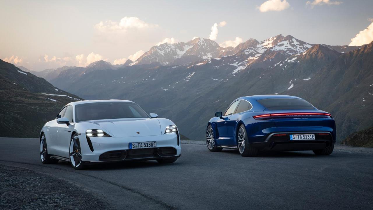 Porsche taycan turbo bhp hot sale