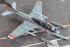 Scale models of four fighter aircraft with great attention to detail