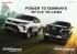 Scoop! 2021 Toyota Fortuner brochure & tech specs