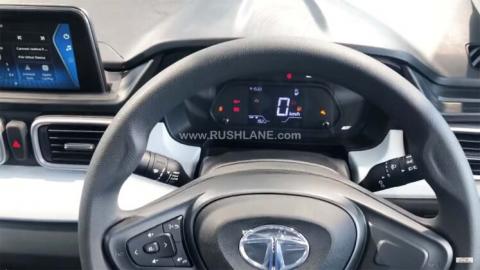 Tata Punch to get a digital instrument cluster as standard